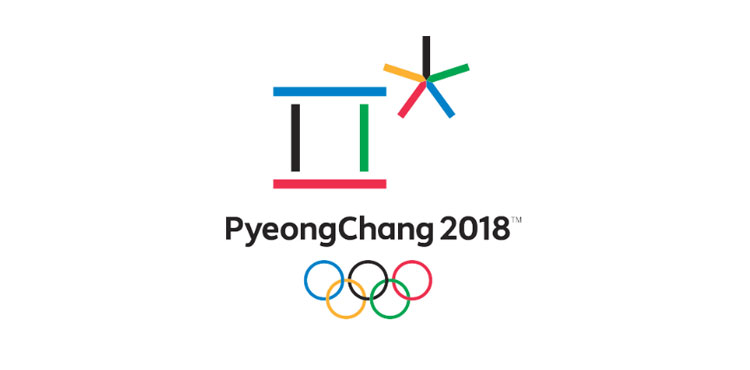 Olympic logo for the PyeongChang Olympic games of 2018