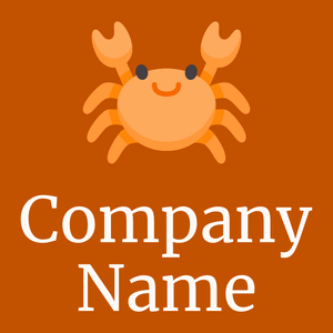 Rajah Crab on a Tenne (Tawny) background - Animals & Pets