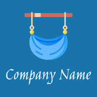 Hammock logo on a Denim background - Travel & Hotel