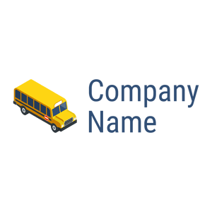 Lemon School bus on a White background - Automotive & Vehicle