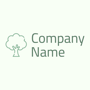 Big Tree logo on a Honeydew background - Environmental & Green