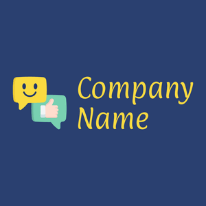 Chat logo on a Resolution Blue background - Business & Consulting