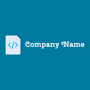 Programmer logo on a Cerulean background - Business & Consulting