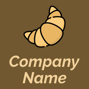 Croissant logo on a Horses Neck background - Food & Drink