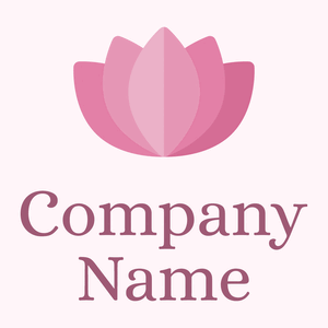 Lotus logo on a Lavender Blush background - Spa & Esthetics