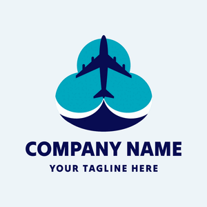 flying plane and cloud logo - Automotive & Vehicle