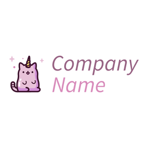 Cat logo on a White background - Abstract