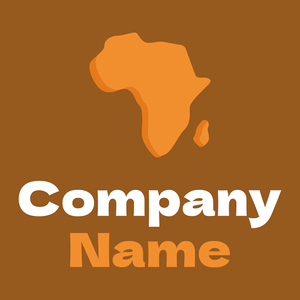 Africa logo on a Rich Gold background - Environmental & Green