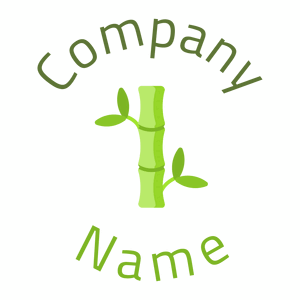 Bamboo Stick logo on a White background - Environmental & Green