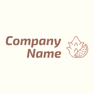 Dragon fruit logo on a Ivory background - Animals & Pets