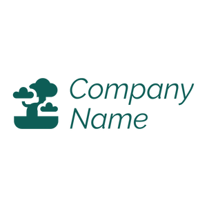 Filled Bonsai logo on a White background - Environmental & Green