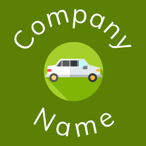 Limousine on a Olive background - Automotive & Vehicle