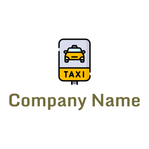 Taxi stop logo on a White background - Automotive & Vehicle