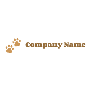 Whiskey Pawprints on a White background - Animals & Pets