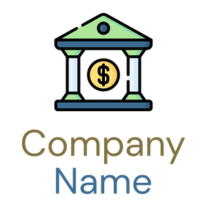 Bank money logo on a White background - Business & Consulting