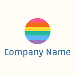 Rainbow flag on a Floral White background - Community & Non-Profit