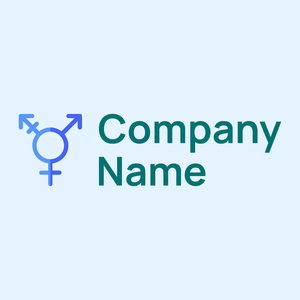 Transgender logo on a Blue background - Community & Non-Profit