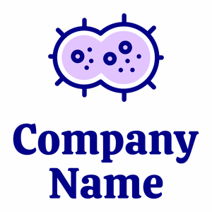 Microorganisms logo on a White background - Medical & Pharmaceutical