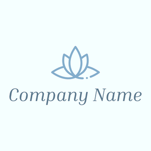 Spa logo on a Azure background - Spa & Esthetics