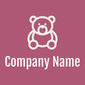 Bear logo on a Blush background - Children & Childcare