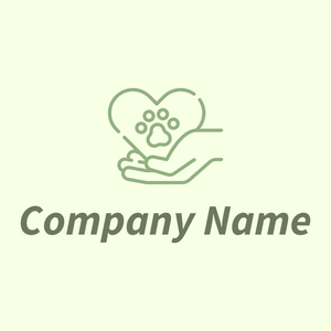 Animal logo on a Light Yellow background - Animals & Pets