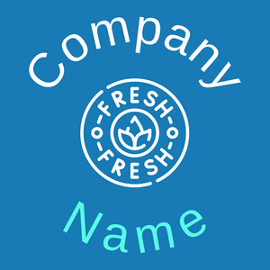 Fresh logo on a Denim background - Food & Drink