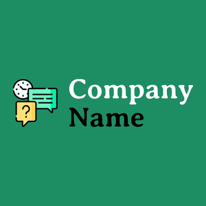 Chat logo on a Elf Green background - Business & Consulting