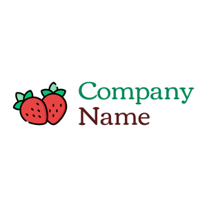 Strawberry logo on a White background - Environmental & Green