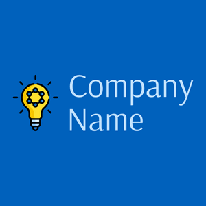 Idea logo on a Navy Blue background - Technology