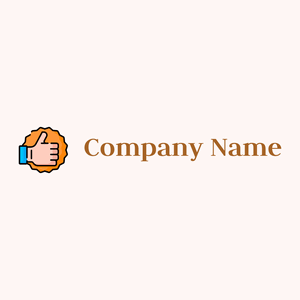 Thumbs up logo on a Snow background - Business & Consulting