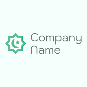 Muslim logo on a Mint Cream background - Community & Non-Profit