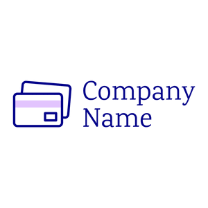 Dark Blue Credit card on a White background - Business & Consulting