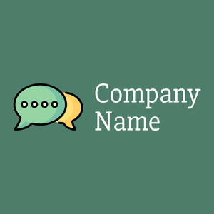 Chat logo on a Dark Green Copper background - Business & Consulting