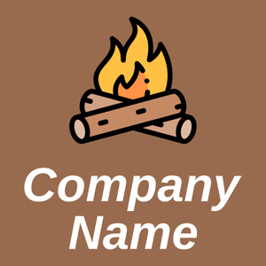 Bonfire logo on a Dark Tan background - Games & Recreation