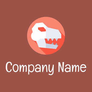 Dinosaur logo on a Crail background - Animals & Pets