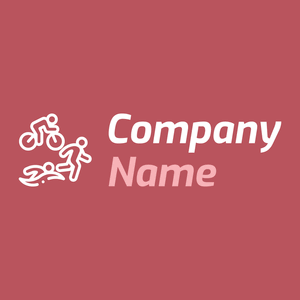 Triathlon logo on a Blush background - Community & Non-Profit