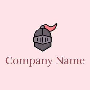 Knight logo on a Misty Rose background - Construction & Tools