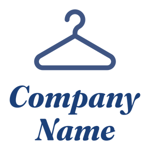 Clothes hanger logo on a White background - Fashion & Beauty