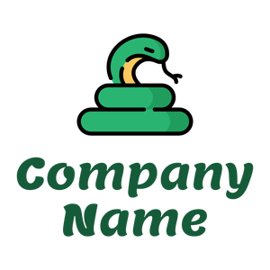 Snake logo on a White background - Animals & Pets