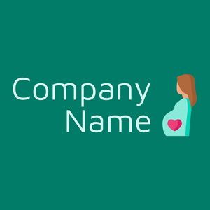 Maternity logo on a Pine Green background - Children & Childcare