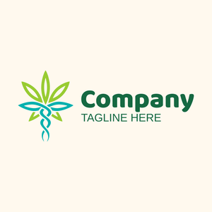 Medicine and cannabis logo - Medical & Pharmaceutical