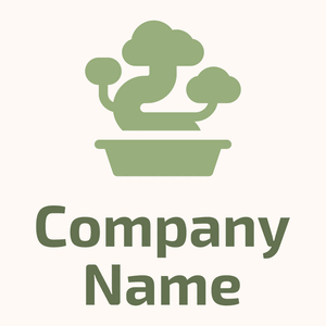 Bonsai logo on a Seashell background - Environmental & Green