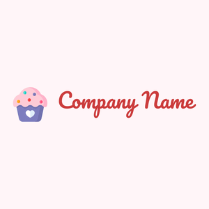 Pink Cupcake on a Lavender Blush background - Food & Drink