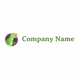 Tyrannosaurus rex logo on a White background - Abstract