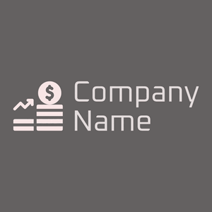 Profit logo on a Dim Gray background - Business & Consulting