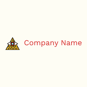 Pyramid logo on a Ivory background - Religious