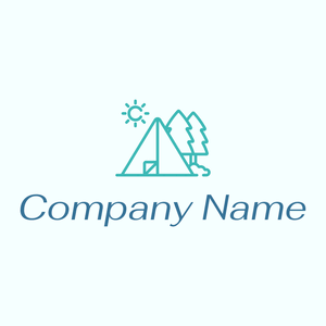 Tent logo on a Azure background - Automotive & Vehicle