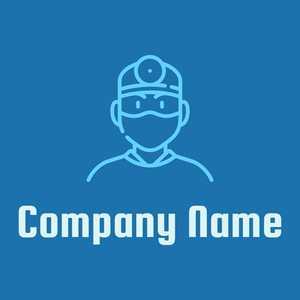 Surgeon logo on a Denim background - Medical & Pharmaceutical