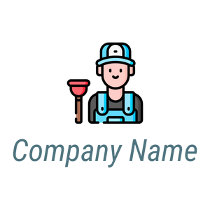 Plumber Tool logo on a White background - Business & Consulting