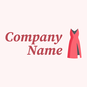 Dress logo on a Snow background - Fashion & Beauty